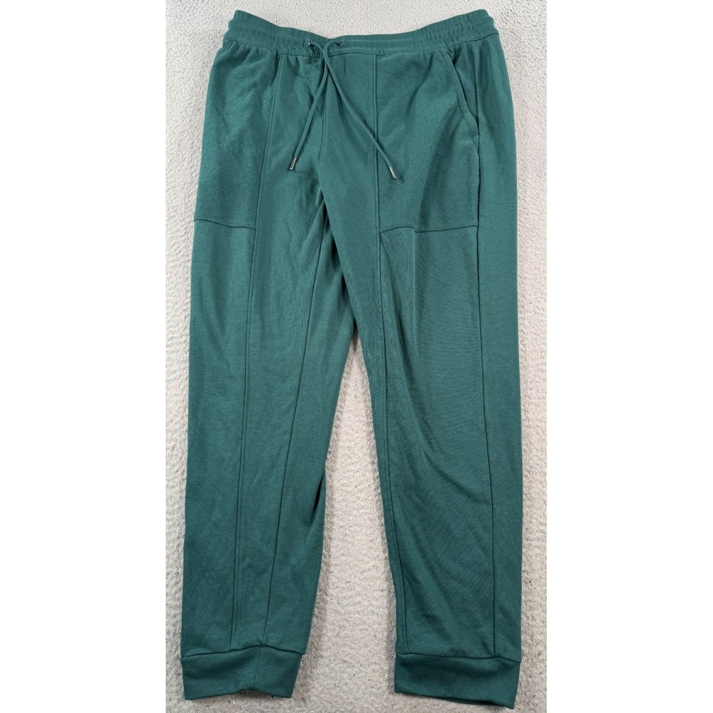 Xersion Sweatpants Mens Large Green Tapered Jogger Sports Running Performance